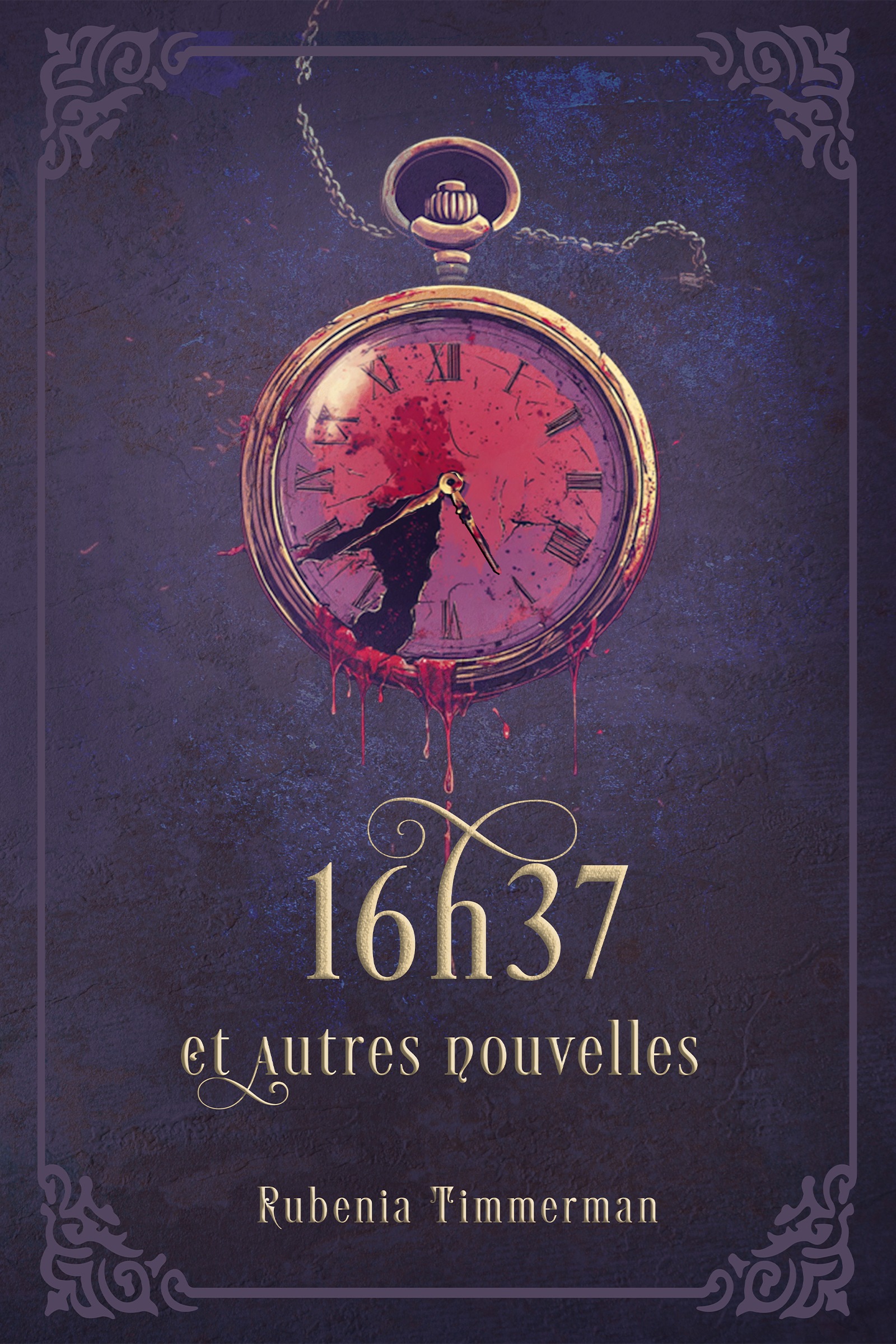 couverture recueil de nouvelles "16h37"